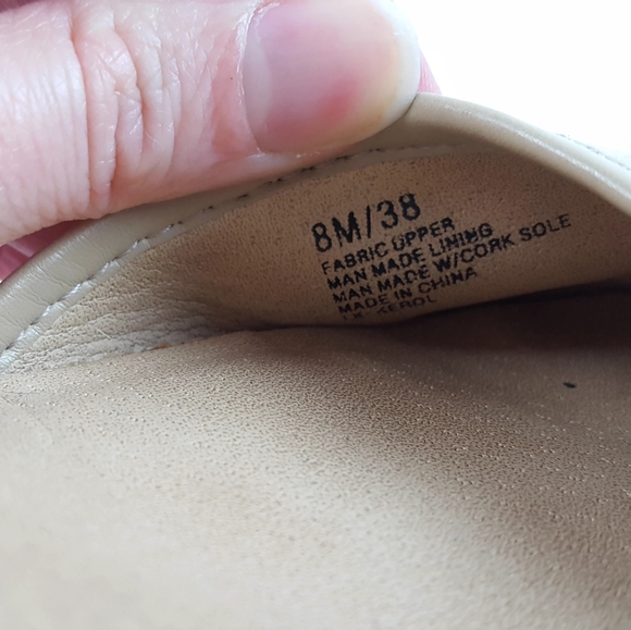 Lucky Brand Kerol Espadrille Woven Cap Toe Wedges - Picture 8 of 8